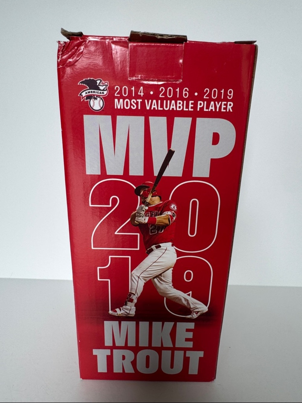 Mike Trout 3X MVP 2019 Bobblehead New in Box
